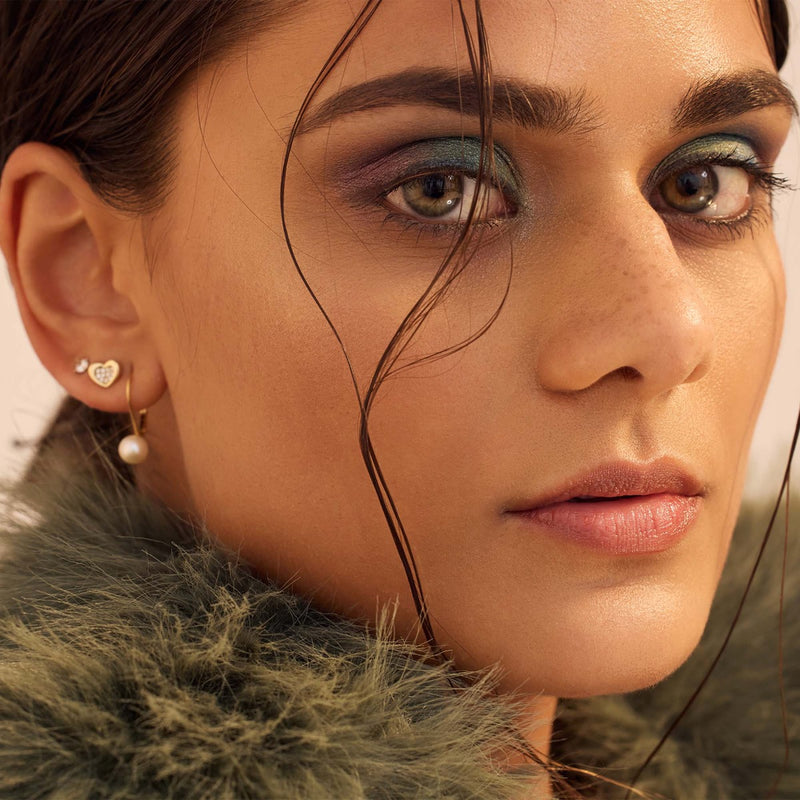 Beloro Jewels Monte Napoleone damen Ohrknöpfe 375 Gold BO360062-zoom-