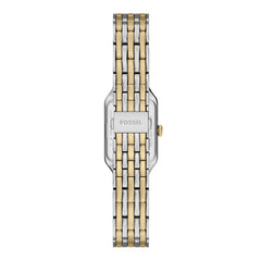 Fossil Raquel Mini Rectangular White Dial Watch ES5468