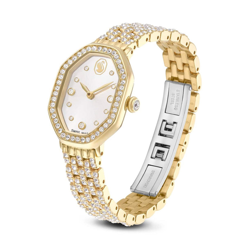 Swarovski Dextera Goldfarbene Uhr 5749453-zoom-