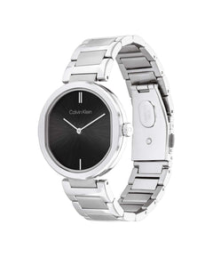 Calvin Klein Sensation Zwart Dames Horloge 2002-CK25200249