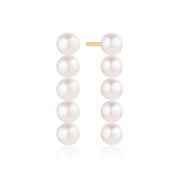 Sif Jakobs Gold Plated Padua Cinque Earrings SJ-E2446-P-YG