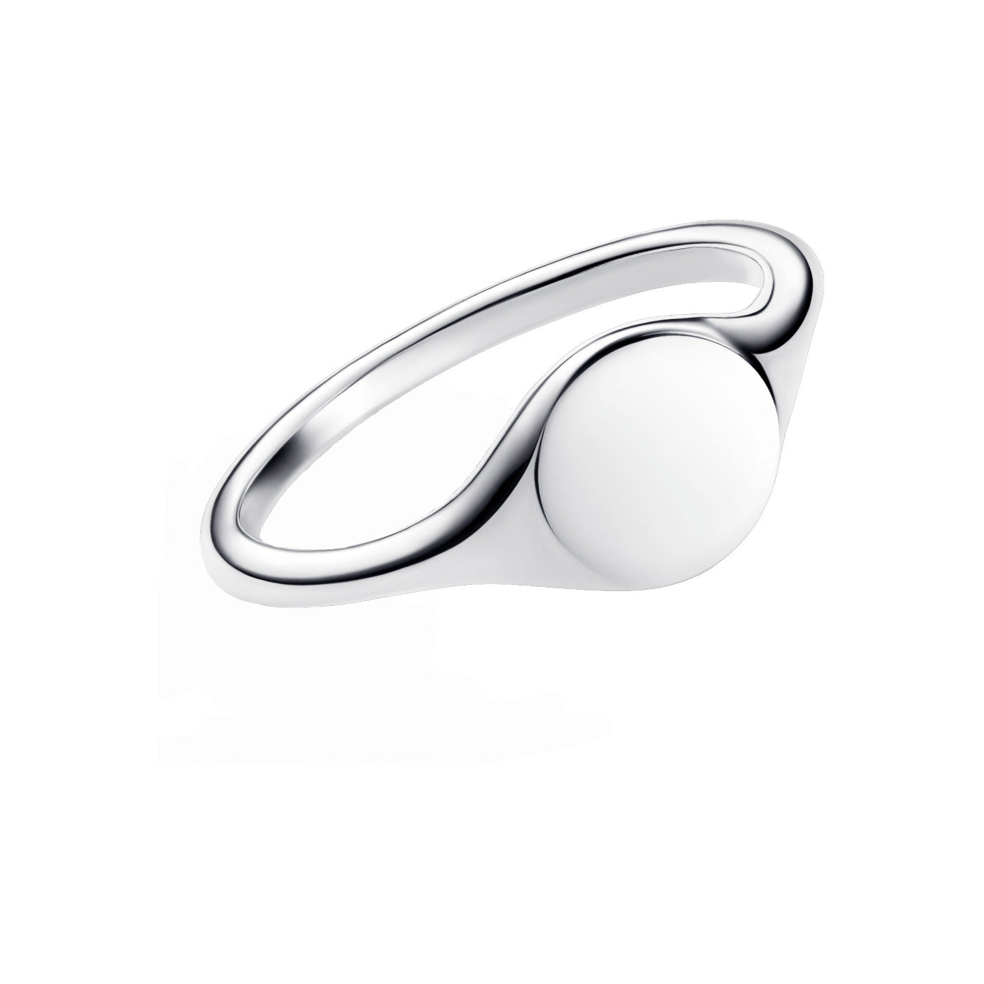 Pandora Moments 925 Sterling Silver Engravable Ring 193093C00-52