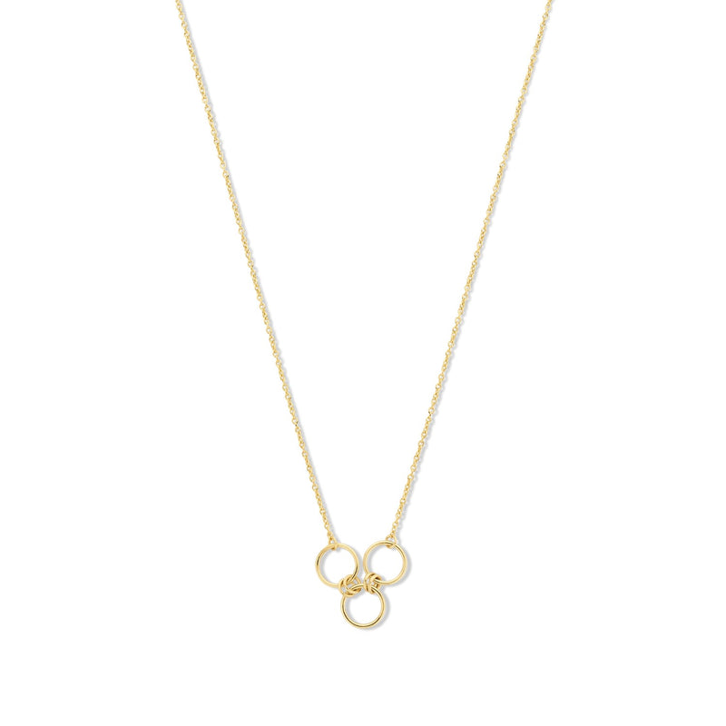 Isabel Bernard Cadeau d'Isabel 14 Karat Gold Halskette und Ohrringe Geschenkset mit Ringen IB90180-zoom-