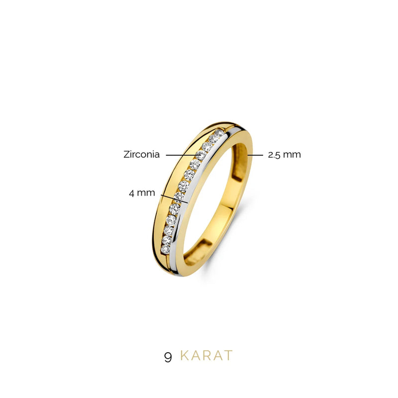 Beloro Jewels Monte Napoleone damen Ring 375 Gold BO330017-52-zoom-