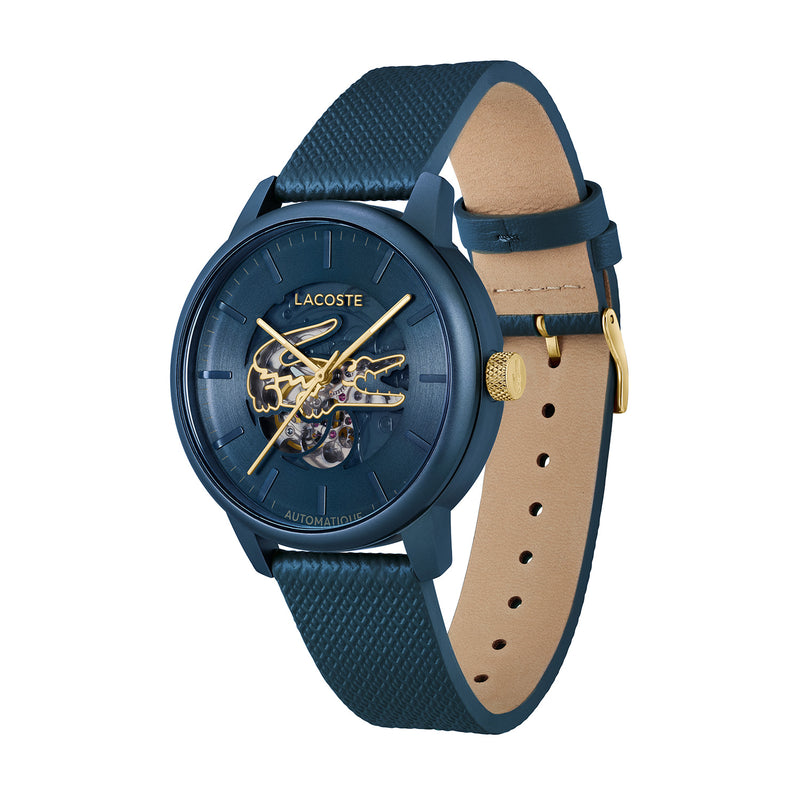 Lacoste LACOSTE.12.12 AUTOMATIQUE Blauw Heren Horloge 2002-LC2011385-zoom-