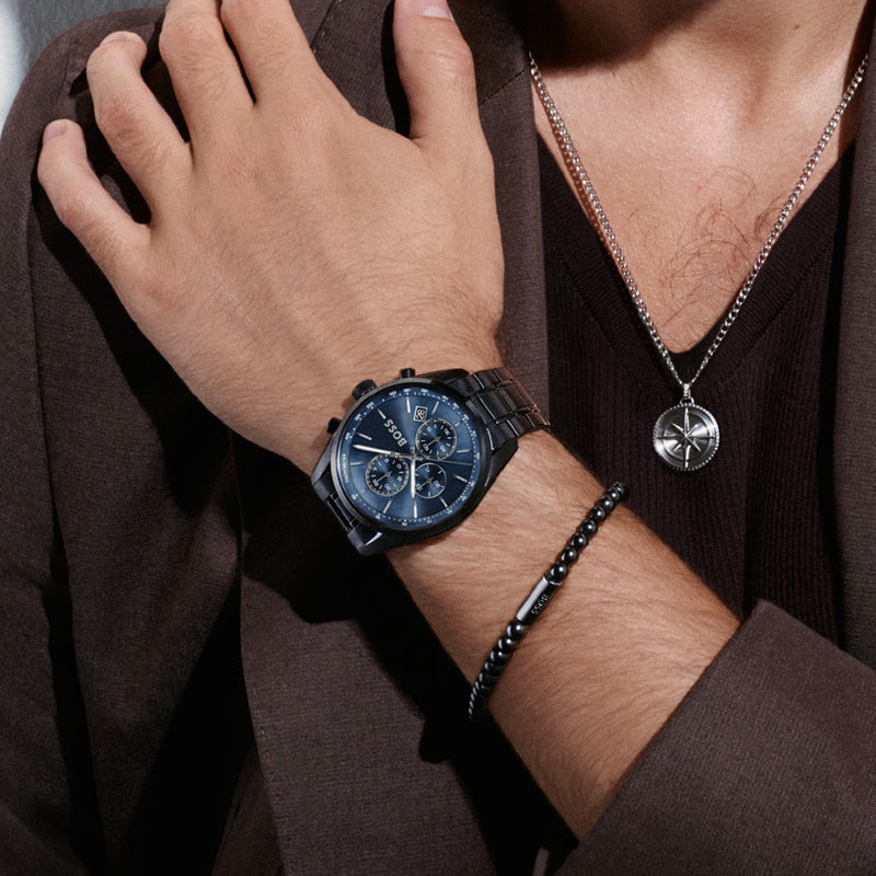 Hugo Boss Chronograph Uhr 44 mm HB1514314-zoom-