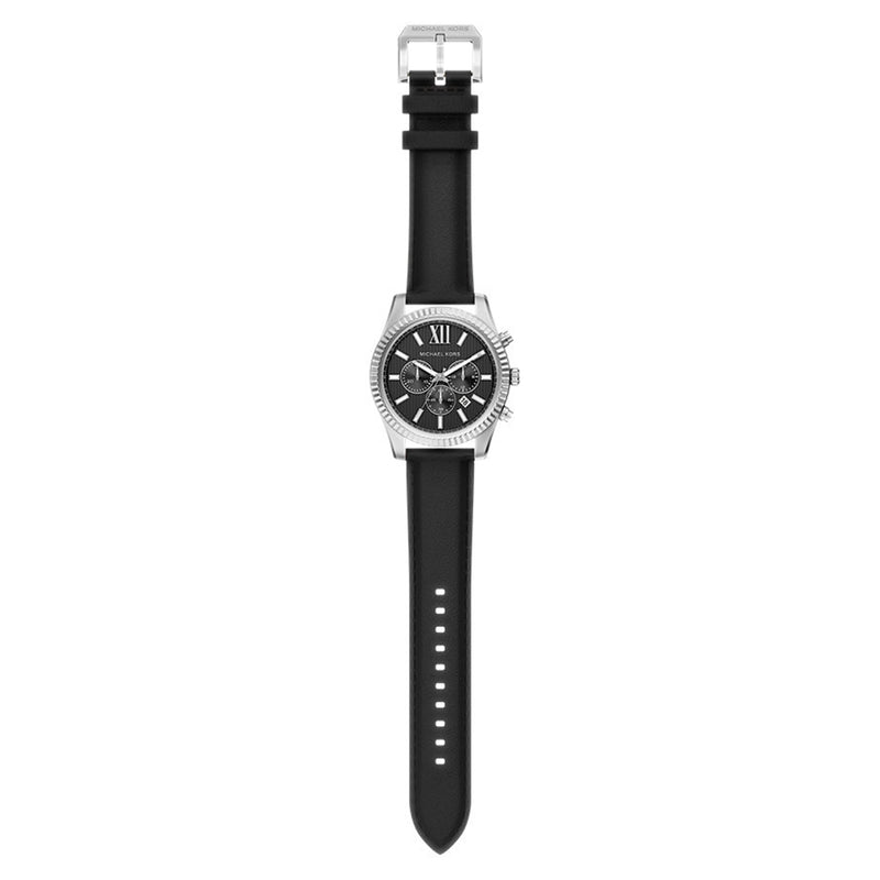 Michael Kors Lexington Round Black Dial Watch MK9256-zoom-