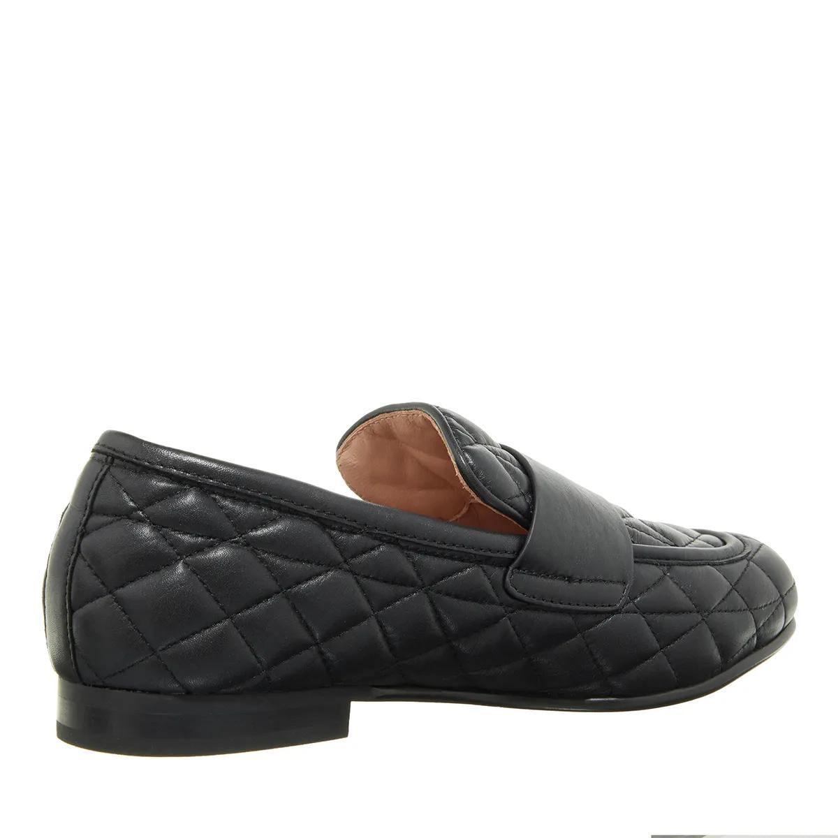 Love Moschino Zwarte Leren Loafers 2001-A0259998_36