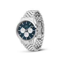 Daniel Wellington Iconic Chronograph Blue Arctic Men's Watch DW00100874