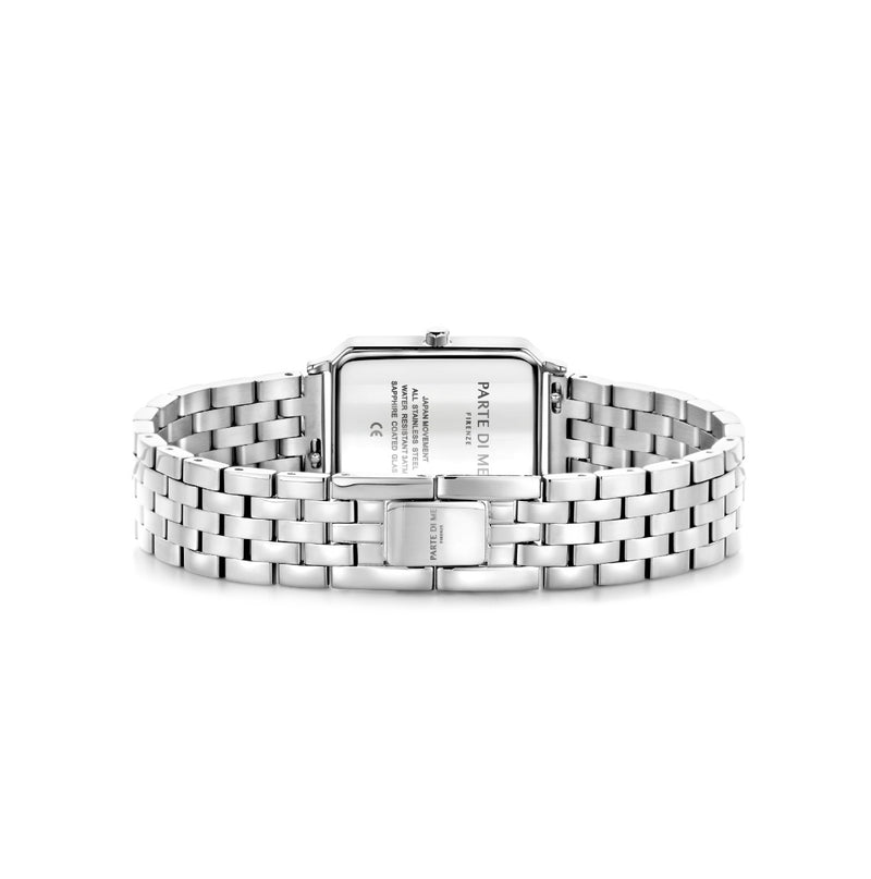 Parte di Me Orologio rectangular ladies watch silver coloured PDM09019-zoom-