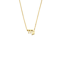 Isabel Bernard Étoiles d’Or Virgo 14 Carat Gold Venetian Necklace With Horoscope IB340183