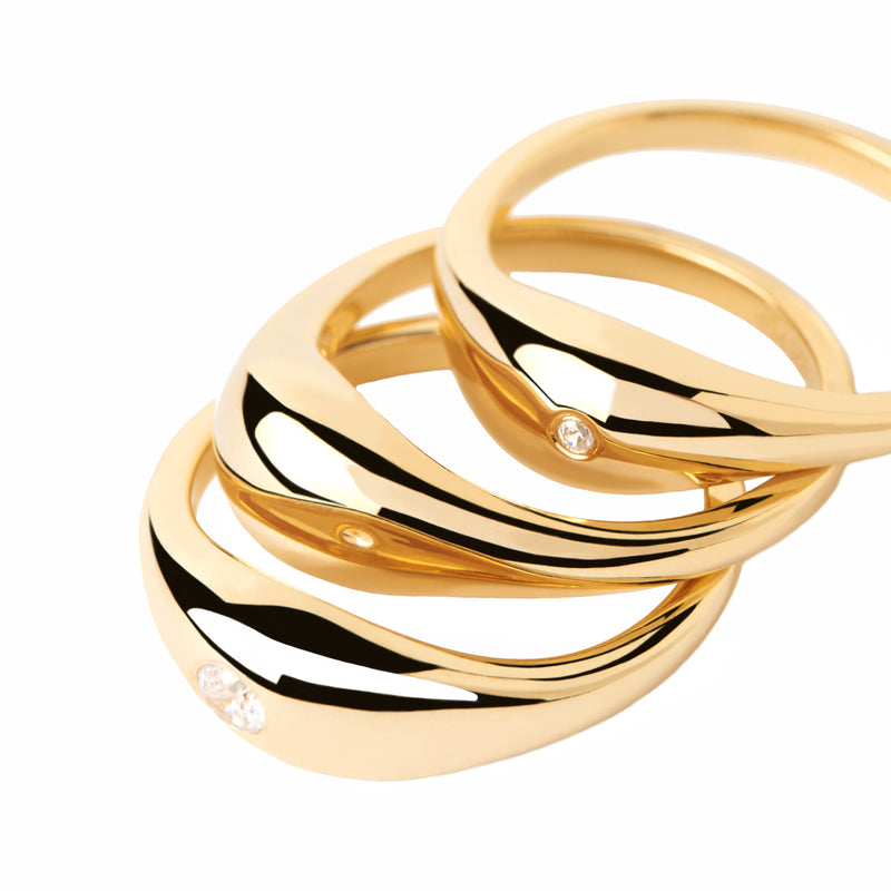 P D Paola The New Essentials damen Ring 750 Vergoldung AN01-994-10-zoom-