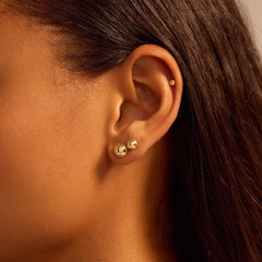 Beloro Jewels La Rinascente Maura 9 Karat Gold Ear Studs BO360078