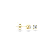 Blush damen Ohrknöpfe Gold 7128YZI