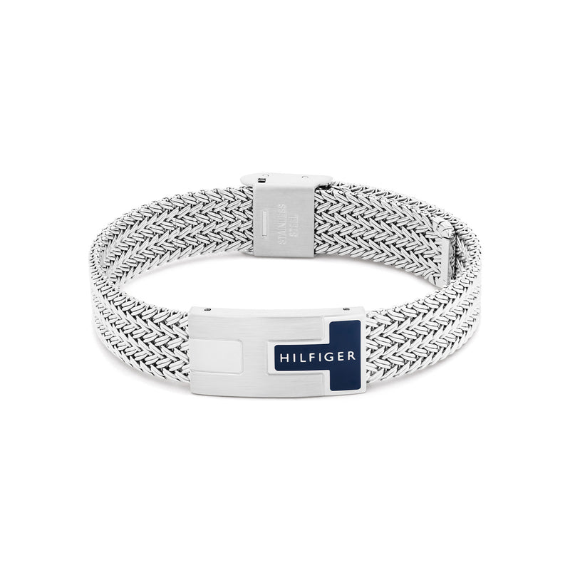 Tommy Hilfiger Edelstahl Silberfarbenes Herren Gliederarmband TJ2790705-zoom-