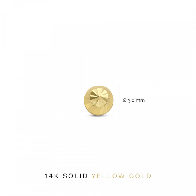 Isabel Bernard Cadeau D'Isabel 14 Karat | Gold Ohrringe Set IB90146-zoom-