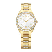 Swarovski Matrix Goldfarbene Uhr 5745534