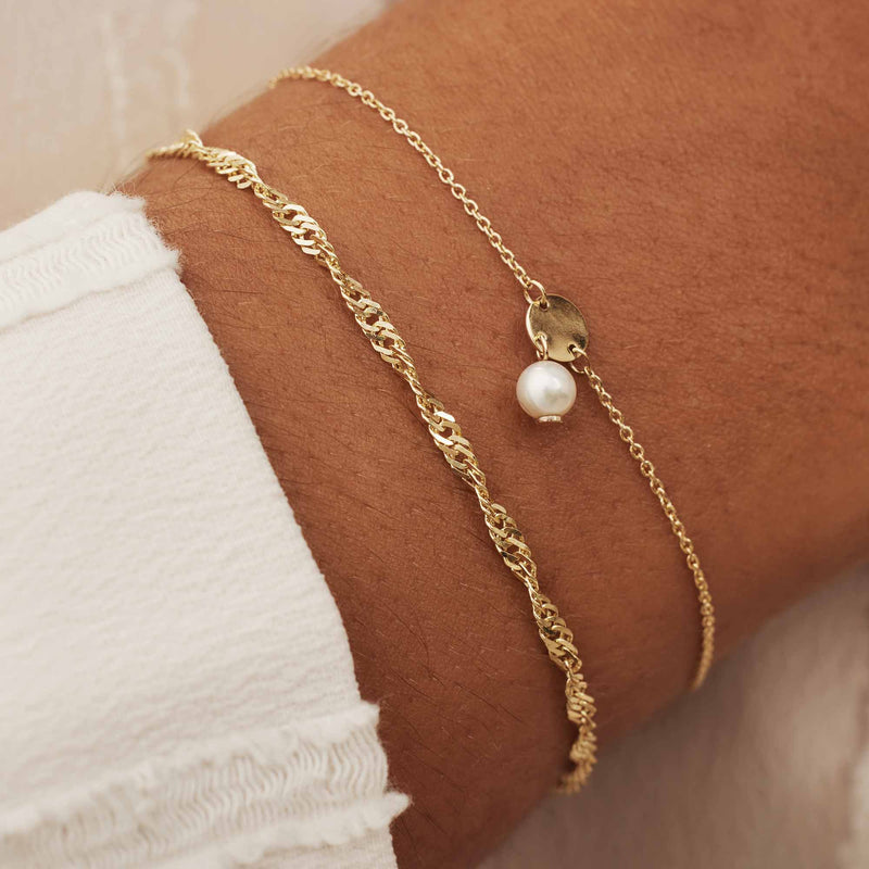 Isabel Bernard Belleville damen Armband 585 Gold IB320020-zoom-