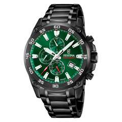 Festina Timeless Chronograph Green and Black Men's Watch F20735/2