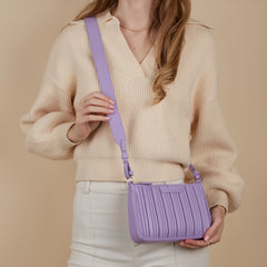 Emporio Armani Purple Shoulder Bag Y3H317-YWQ4E-80264
