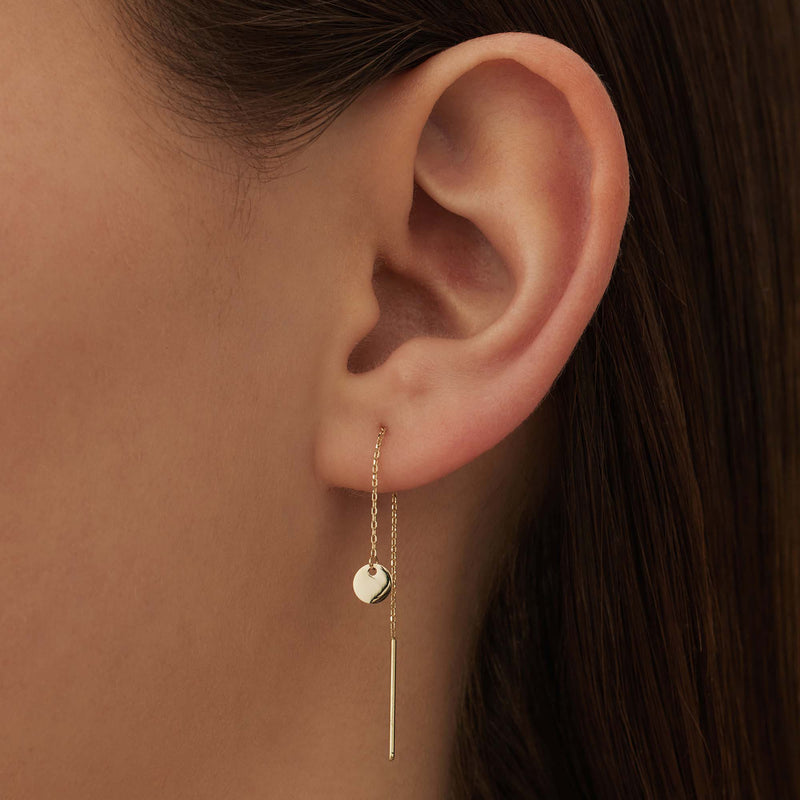 Isabel Bernard Le Marais Jeanne 14 Karat | Gold Drop Ohrringe IB360223-zoom-