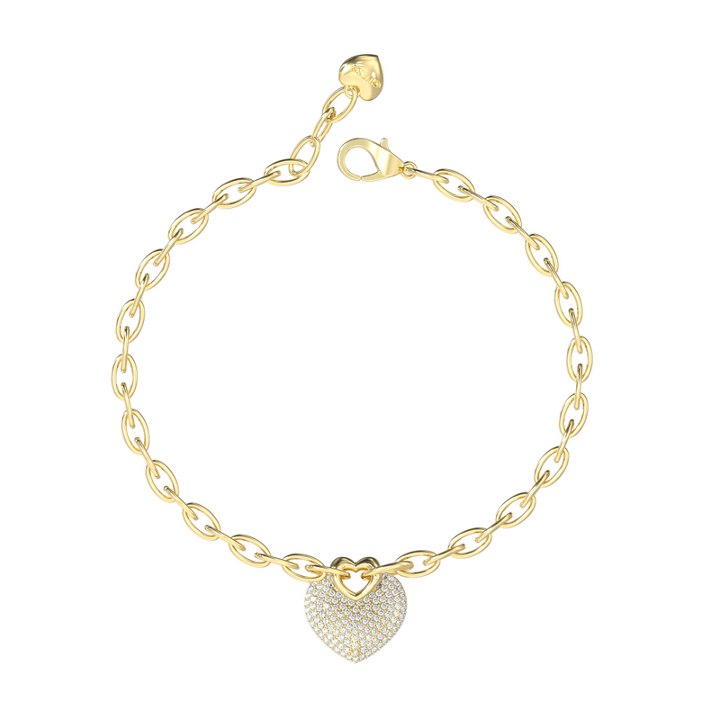 Guess Crazy In Love Goldarmband JUBB05214JWYGS-zoom-