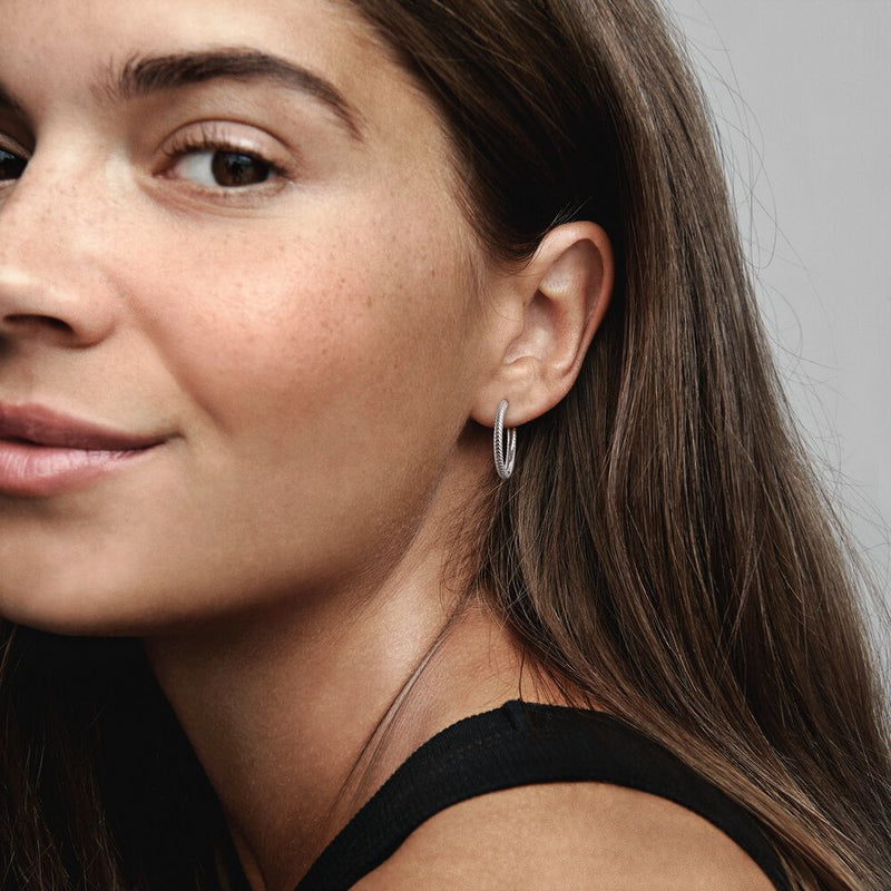 Pandora Moments damen Ohrringe Silber 299532C00-zoom-