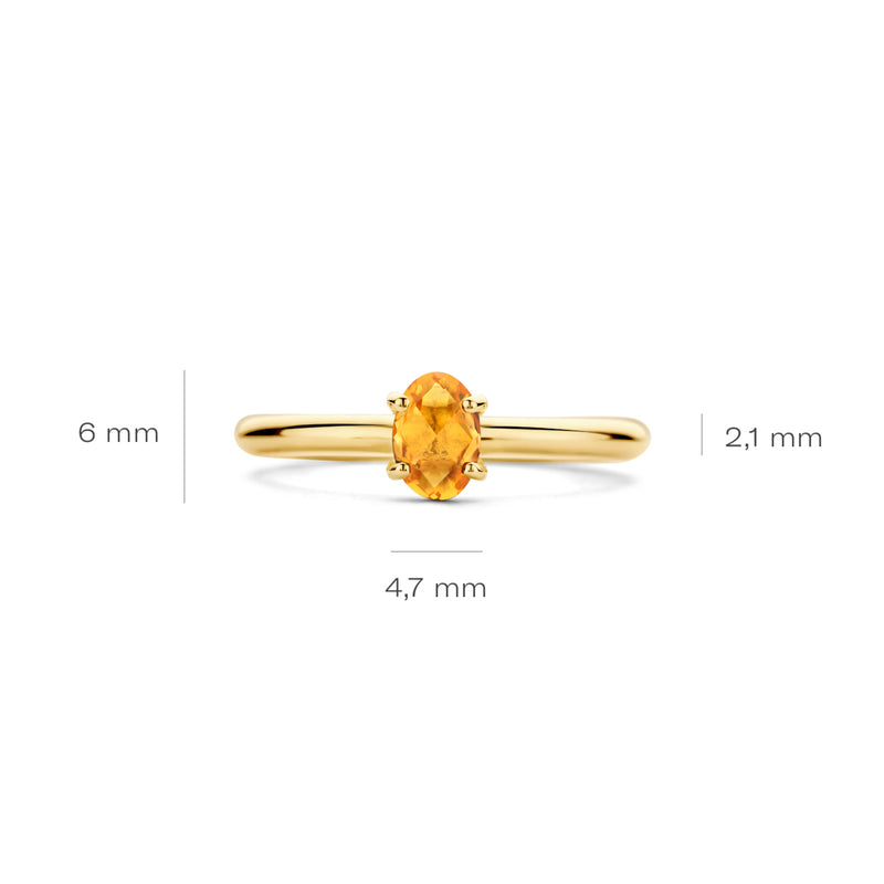 Blush damen Ring 585 Gold 1242YCI/58-zoom-