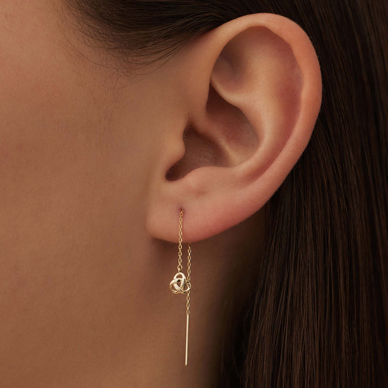 Isabel Bernard Rivoli Méline 14 Karat | Gold Drop Ohrringe IB360220-zoom-