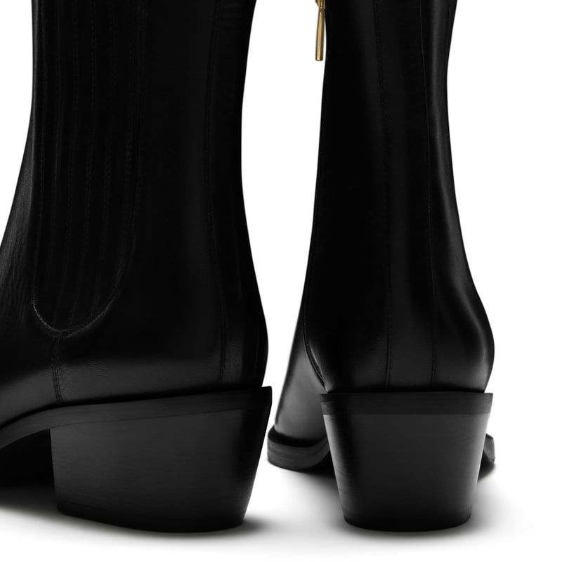 Isabel Bernard Vendôme Amandine Schwarz Kalbsleder Stiefel IB53010-001-38-zoom-