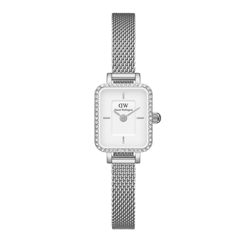 Daniel Wellington Quadro Mini damen Uhr Silber DW00100732-zoom-