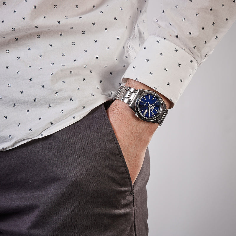 Seiko 5 Sports Automatik Uhr SNKL43K1-zoom-