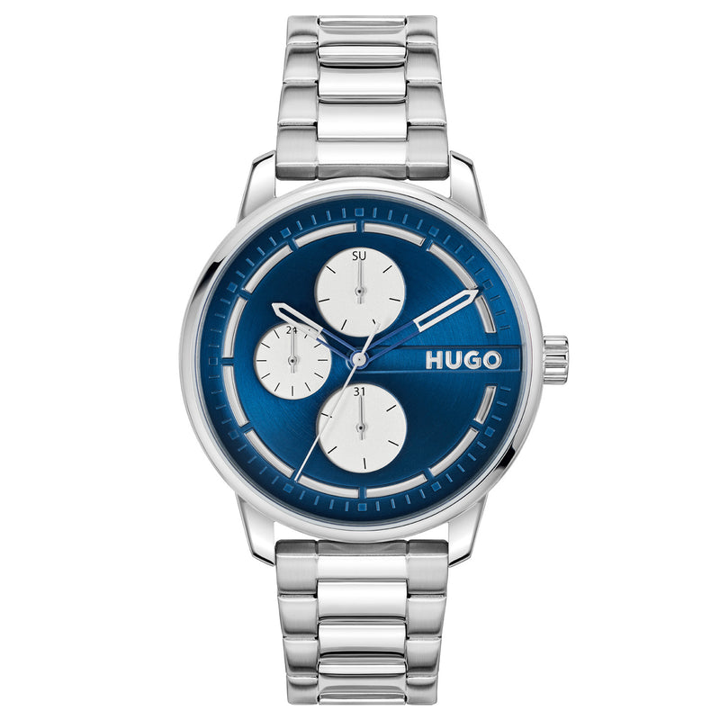 Hugo Boss HUGO #STAMP MULTI Blauw Heren Horloge 2002-HU1530386-zoom-