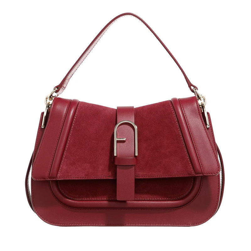 Furla Flow Red Leather Crossbody bag 2001-A0629208-zoom-