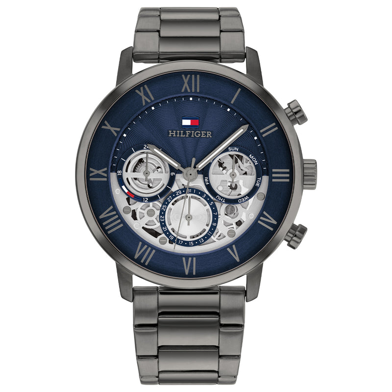 Tommy Hilfiger Graue Herrenuhr TH1710707-zoom-