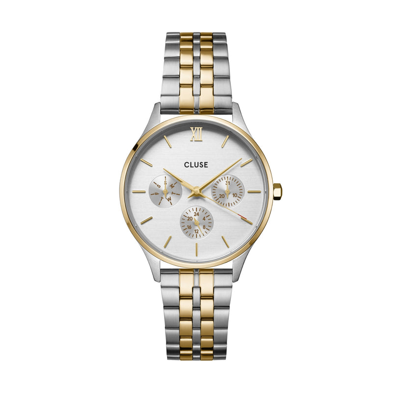 CLUSE Minuit damen Uhr Gold/Silber CW10704-zoom-
