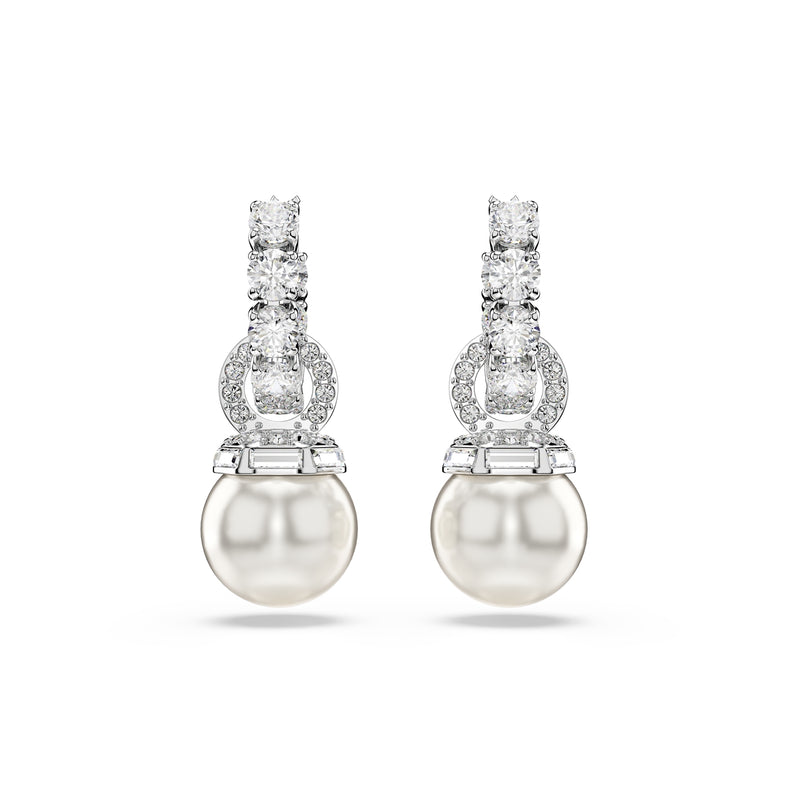 Swarovski Matrix Silver Coloured Ear studs 5691716-zoom-