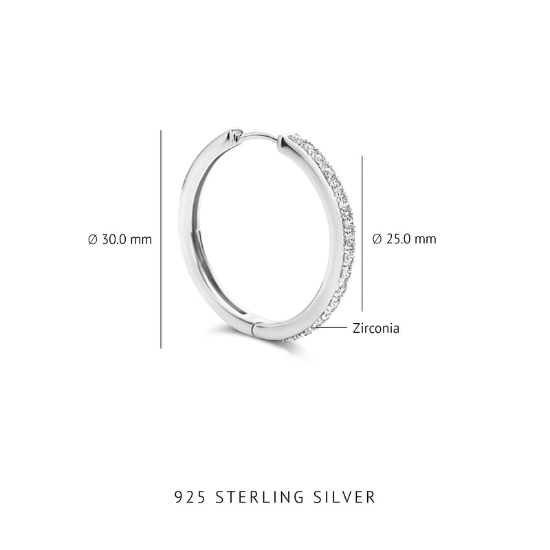 Parte Di Me Santa Maria damen Creolen Silber PDM36075-zoom-