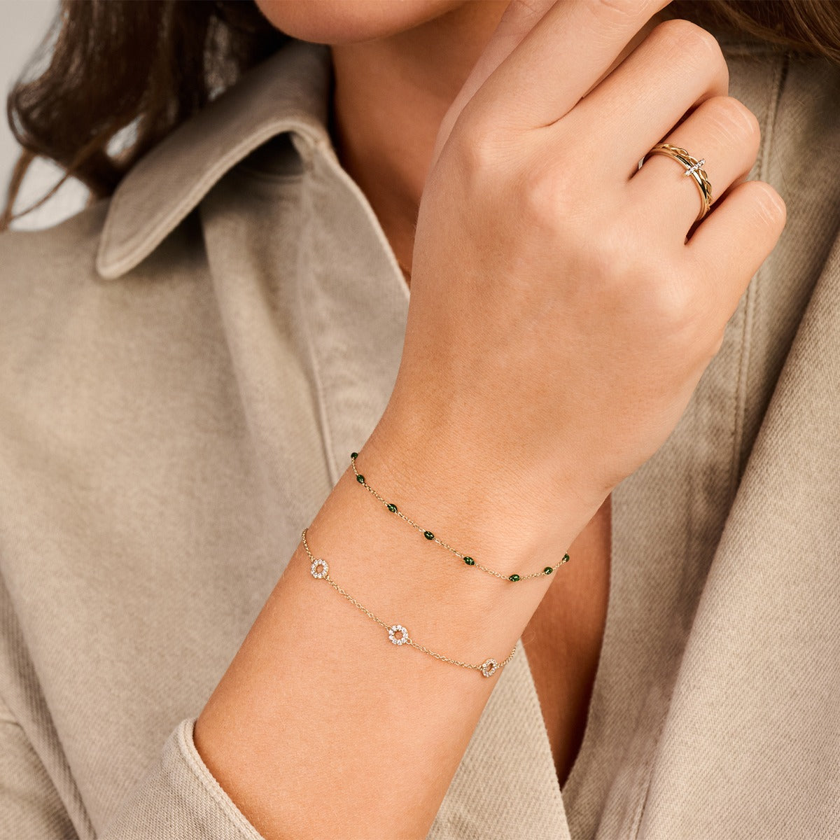 Blush 14 karat gold Bracelet 2226YRG