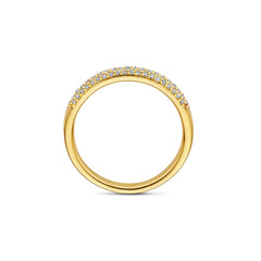 Isabel Bernard De la Paix Laure 14 Karat Gold Ring with Diamond 0.22 Carat IBD330035-58
