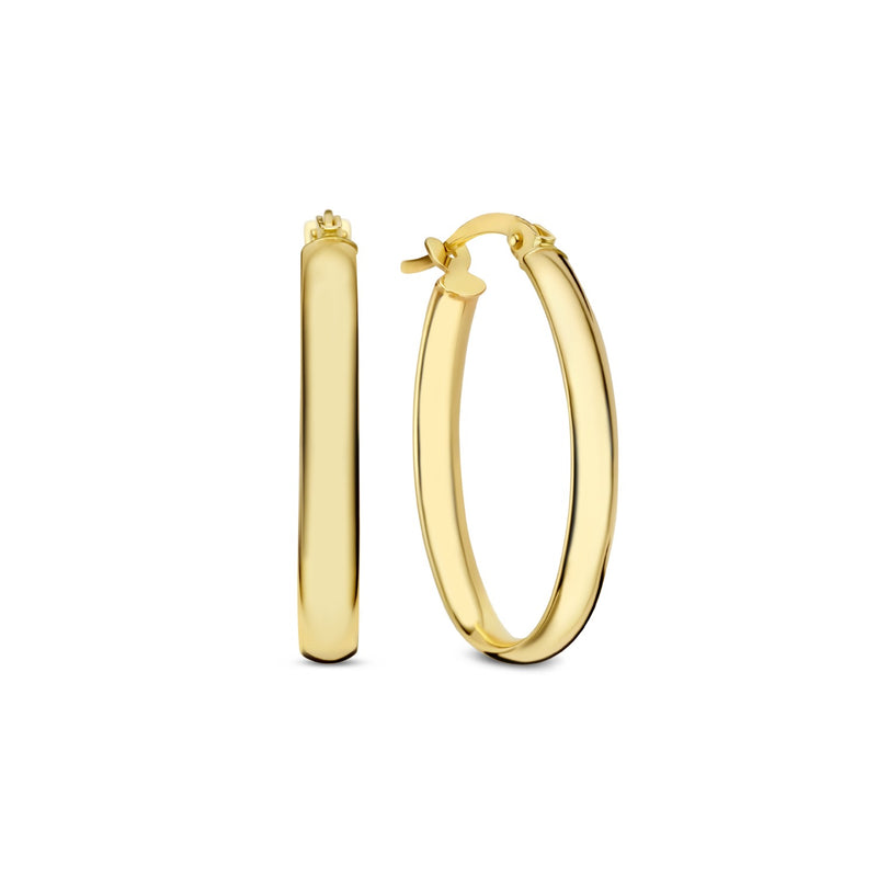 Isabel Bernard Rivoli Flori 14 Karat Gold Reif-Ohrringe IB360254-zoom-