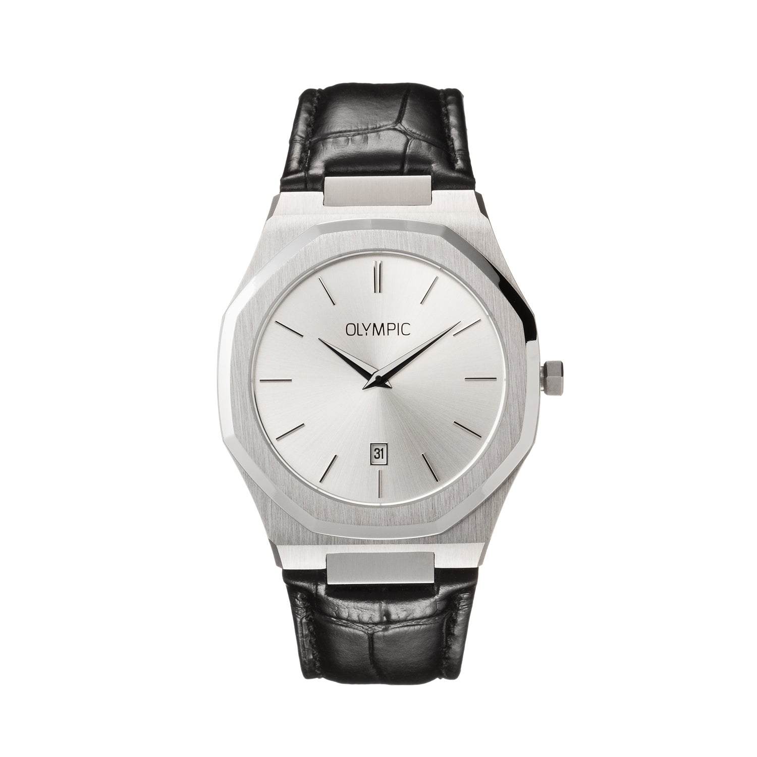 Olympic Terni Silver Men's Watch 2002-OL66HSL011