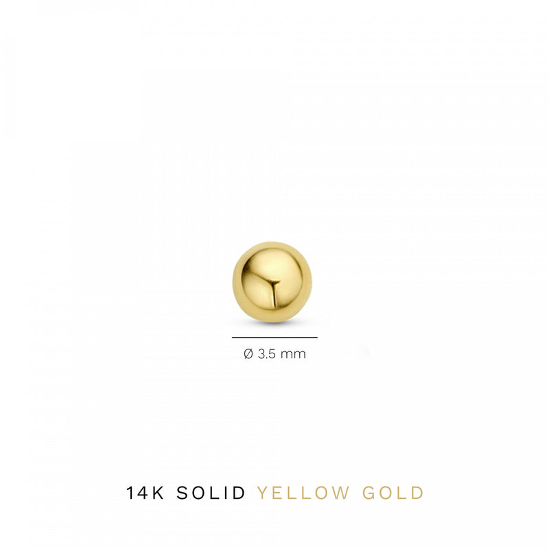 Isabel Bernard Cadeau d´Isabel 14 Karat | Gold Ohrringe Set IB90119-zoom-