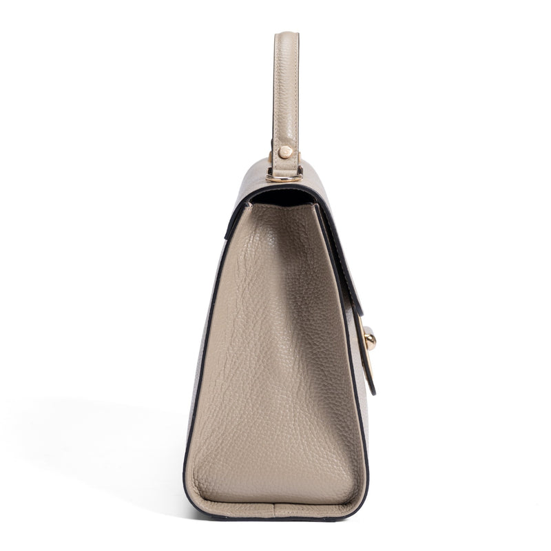 Isabel Bernard Femme Forte Simone Midi Handtasche Taupe IB21127-078-zoom-
