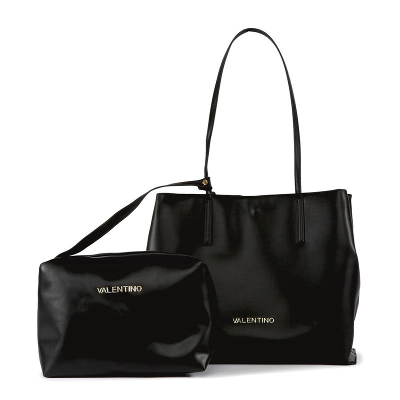 Valentino Bags Samy Re Schwarzer Shopper VBS90301NERO-zoom-