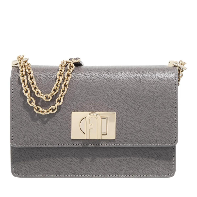 Furla 1927 Grey Leather Crossbody bag 2001-A0629187-zoom-