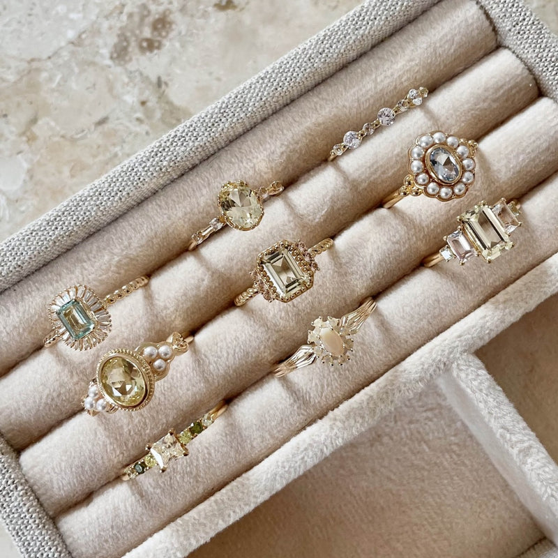 24Kae 925 Sterling Silber goldfarbener Ring 12411Y/52-zoom-