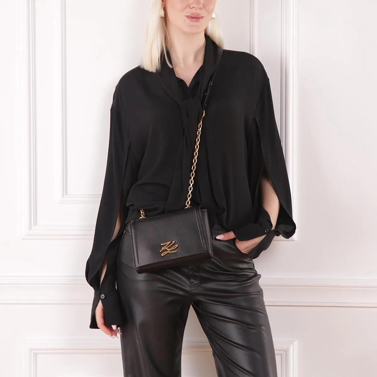 Karl Lagerfeld Black Crossbody Bag 2001-A0491503