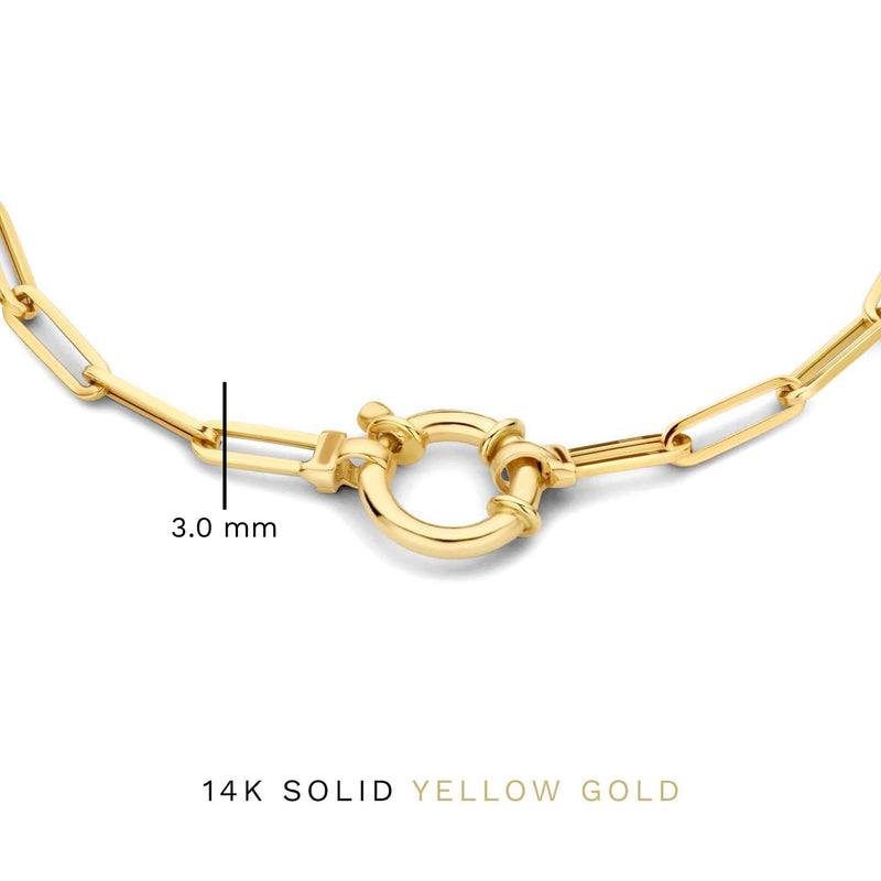 Isabel Bernard Aidee Odile 14 Karat | Gold Kette Armband IB320128-zoom-