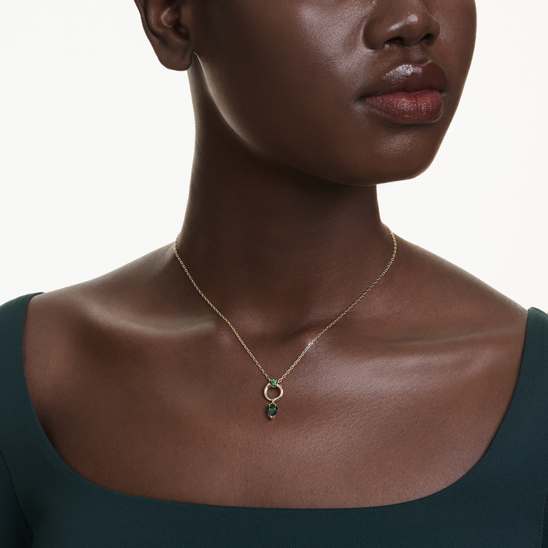 Swarovski Mesmera Goldfarbene Halskette 5732484-zoom-